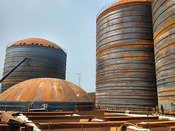 泸水焦粉钢板仓